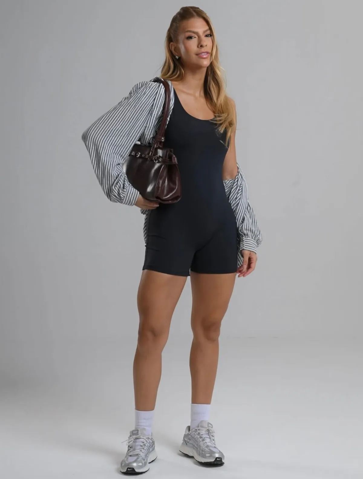 Macaquinho Fitness Feminino Com Alças Largas Soul Halea