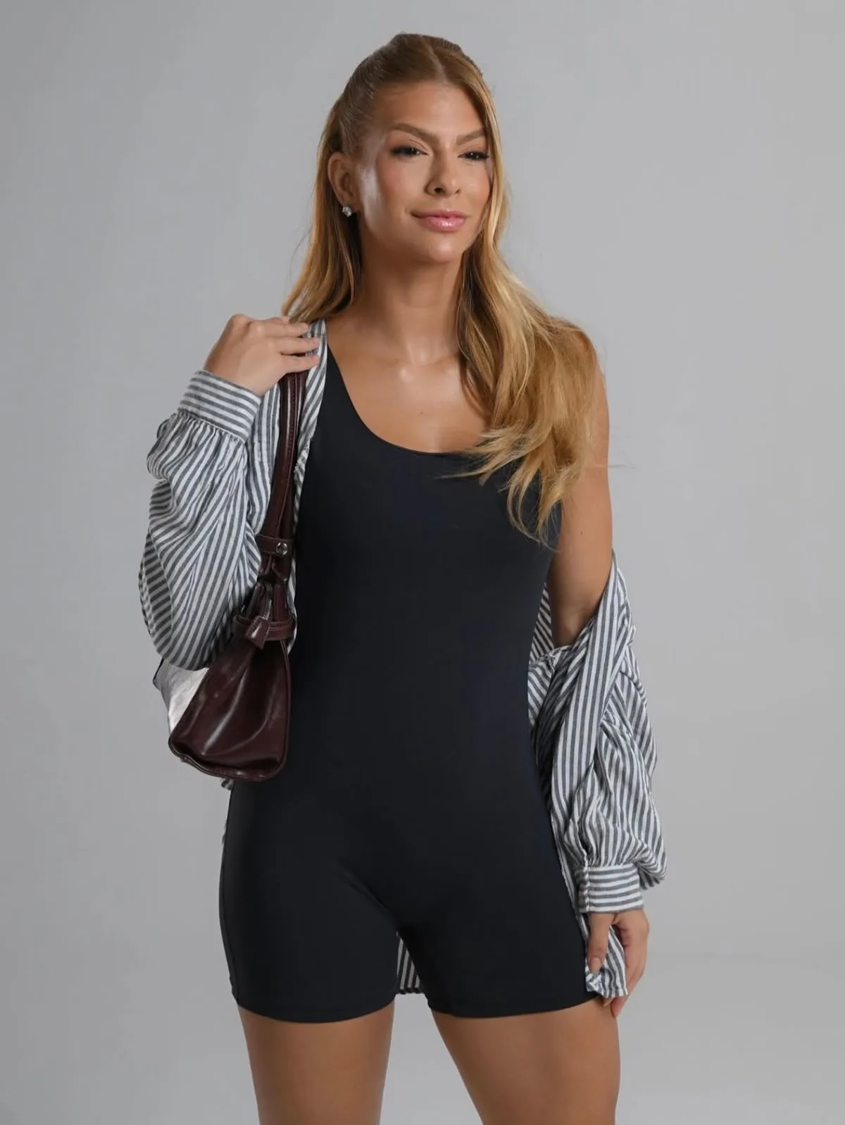 Macaquinho Fitness Feminino Com Alças Largas Soul Halea